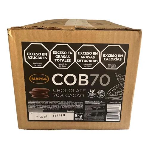 MAPSA COBERTURAS COBLE 70% CACAO 5 KG. BUL