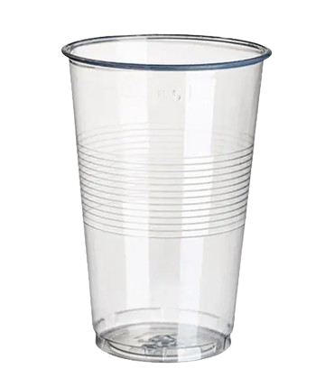 VASO PLASTICO TRANSPARENTE BEMIS 500CC  *10 UNID. UNI