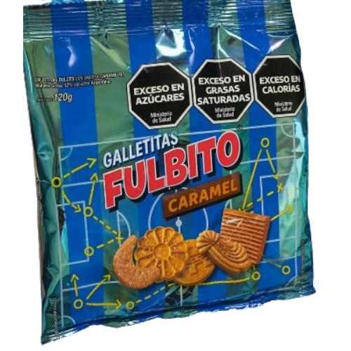 NEVARES GALLETITAS FULBITO CARAMEL *120 GR. UNI