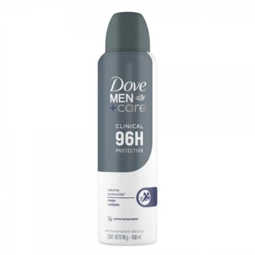 DOVE DESODORANTE MEN CLINICAL AER. CARE 3EN1 96 HS *91 GR UNI