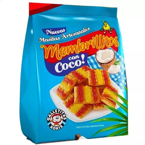 KOKIS MEMBRILLITOS C/COCO *200 GR.