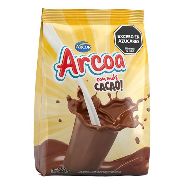 ARCOA POLVO CHOCOLATE *360 GR.
