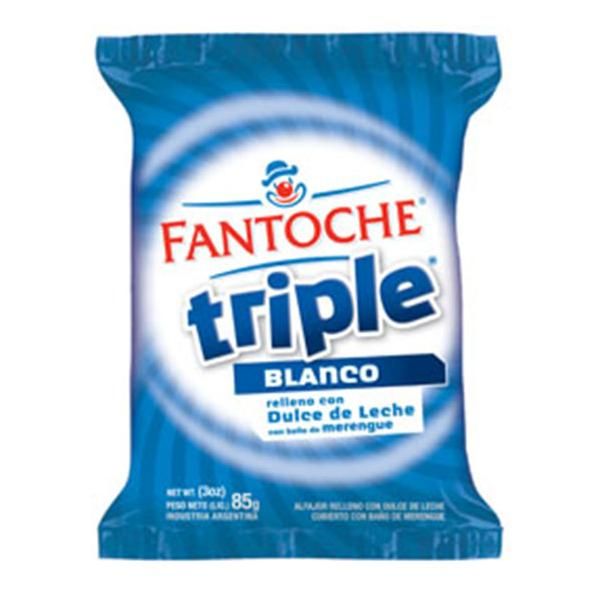 FANTOCHE ALF.TRIPLE BLANCO 24*85 GR.